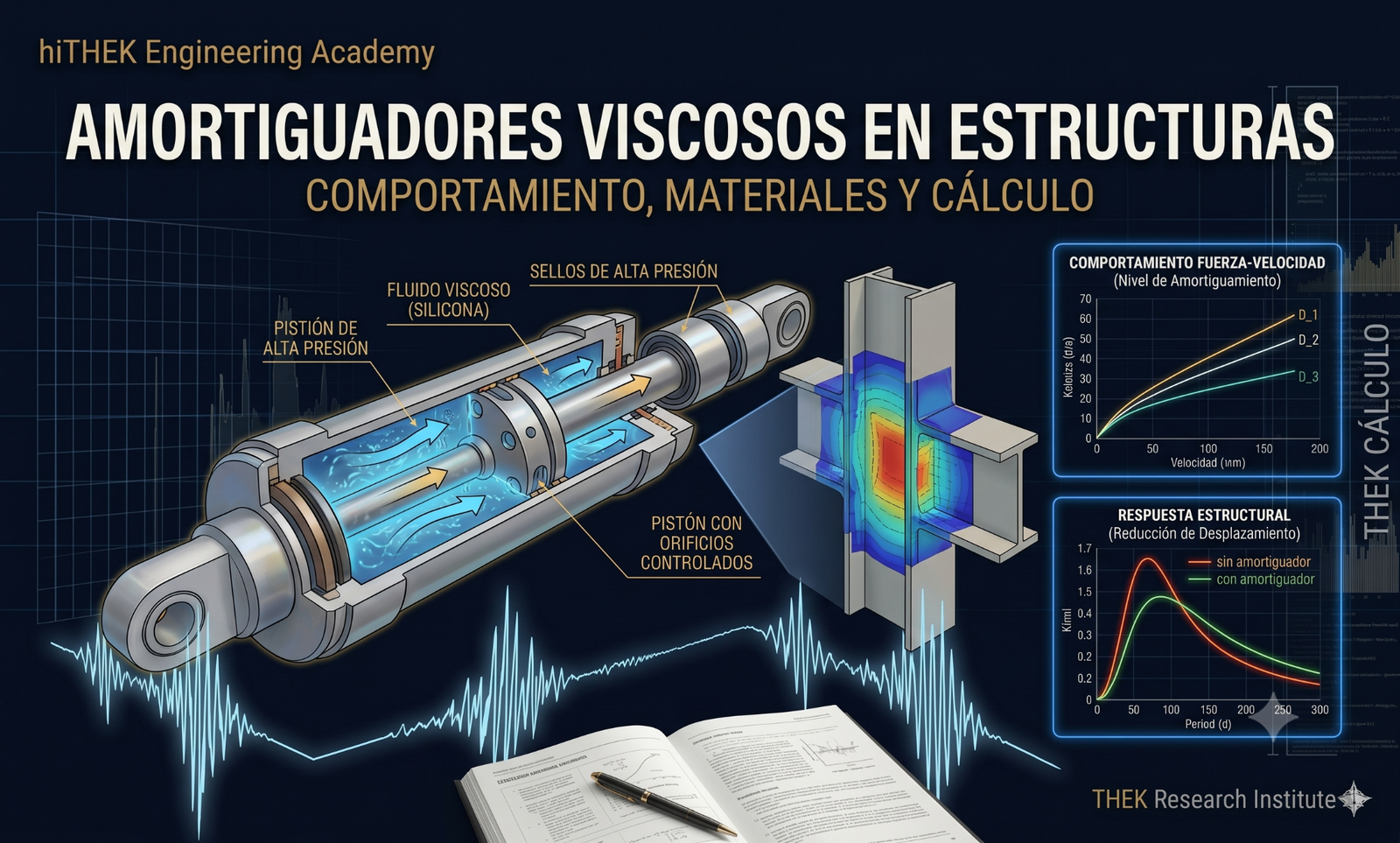 Amortiguadores Viscosos en Estructuras