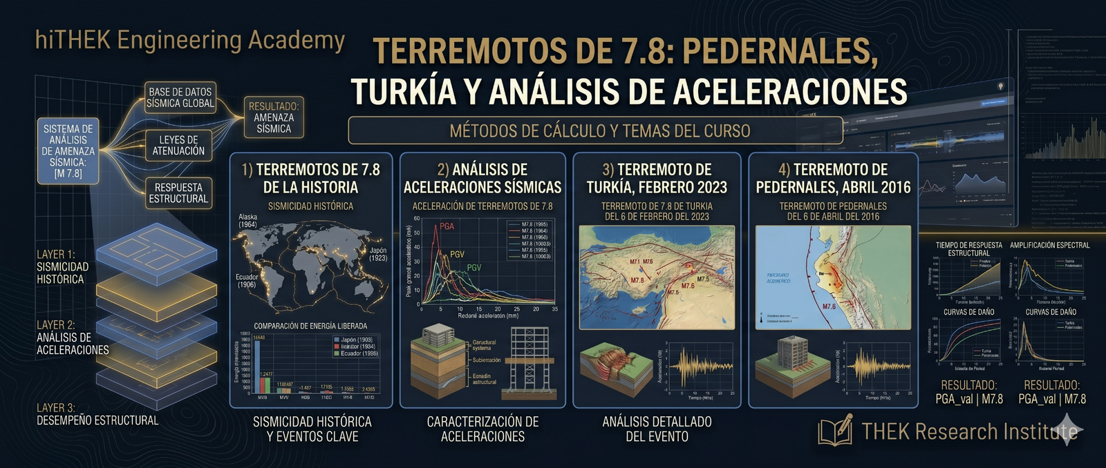 Terremotos 7.8: Pedernales y Turquía